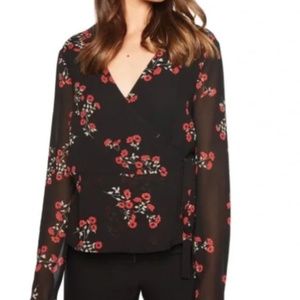NWT Bardot Peplum Blouse